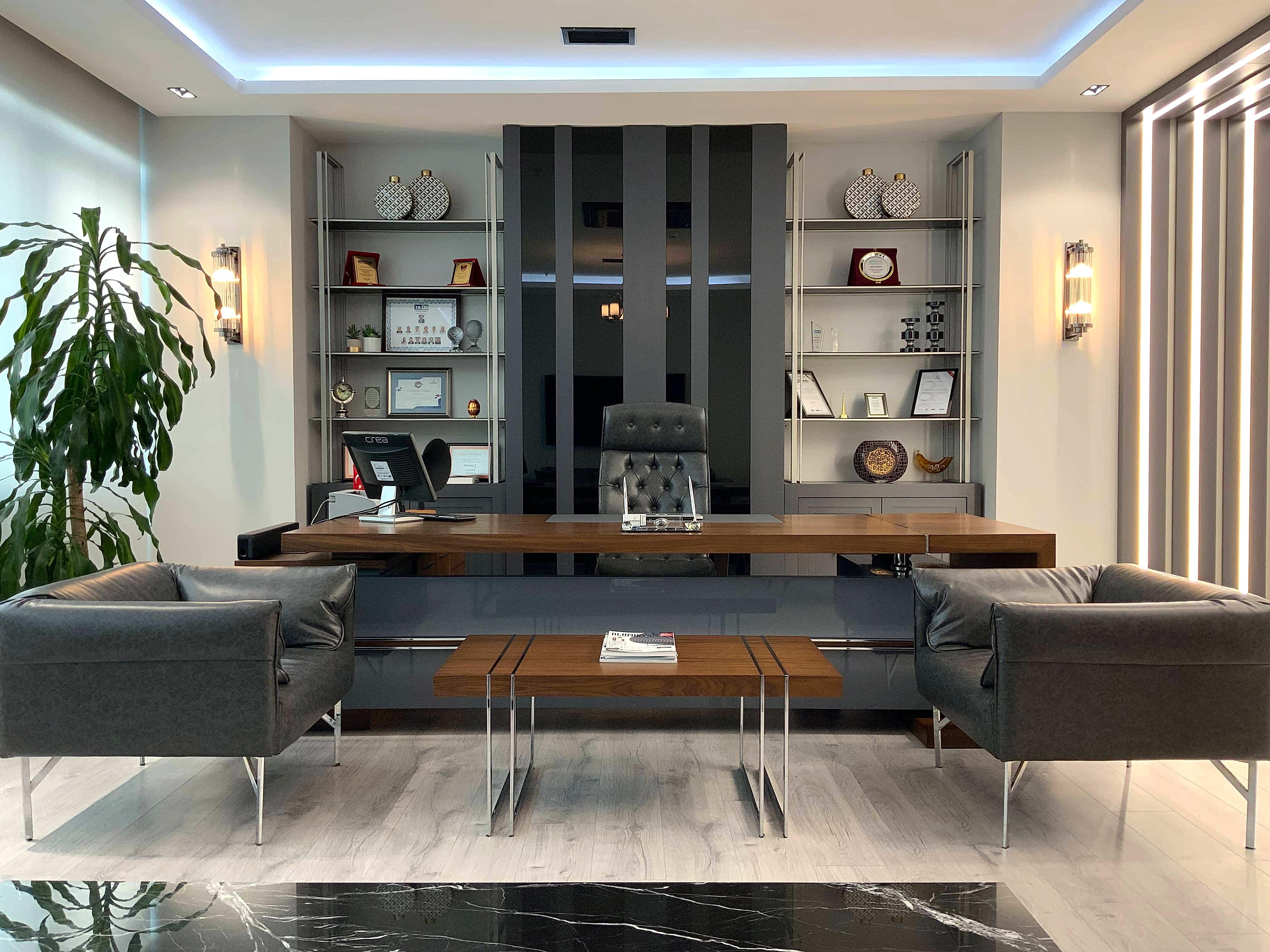 Ofis ve Yönetici Odası İç Tasarım Hizmeti