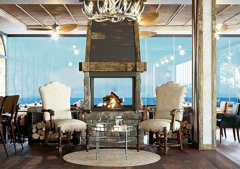 GANSO restoran dekorasyonu