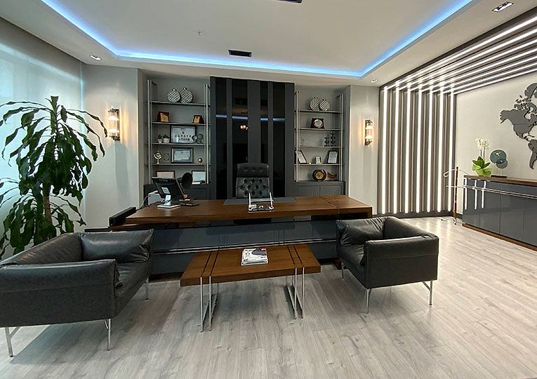 YÖNETİCİ ODASI dekorasyonu