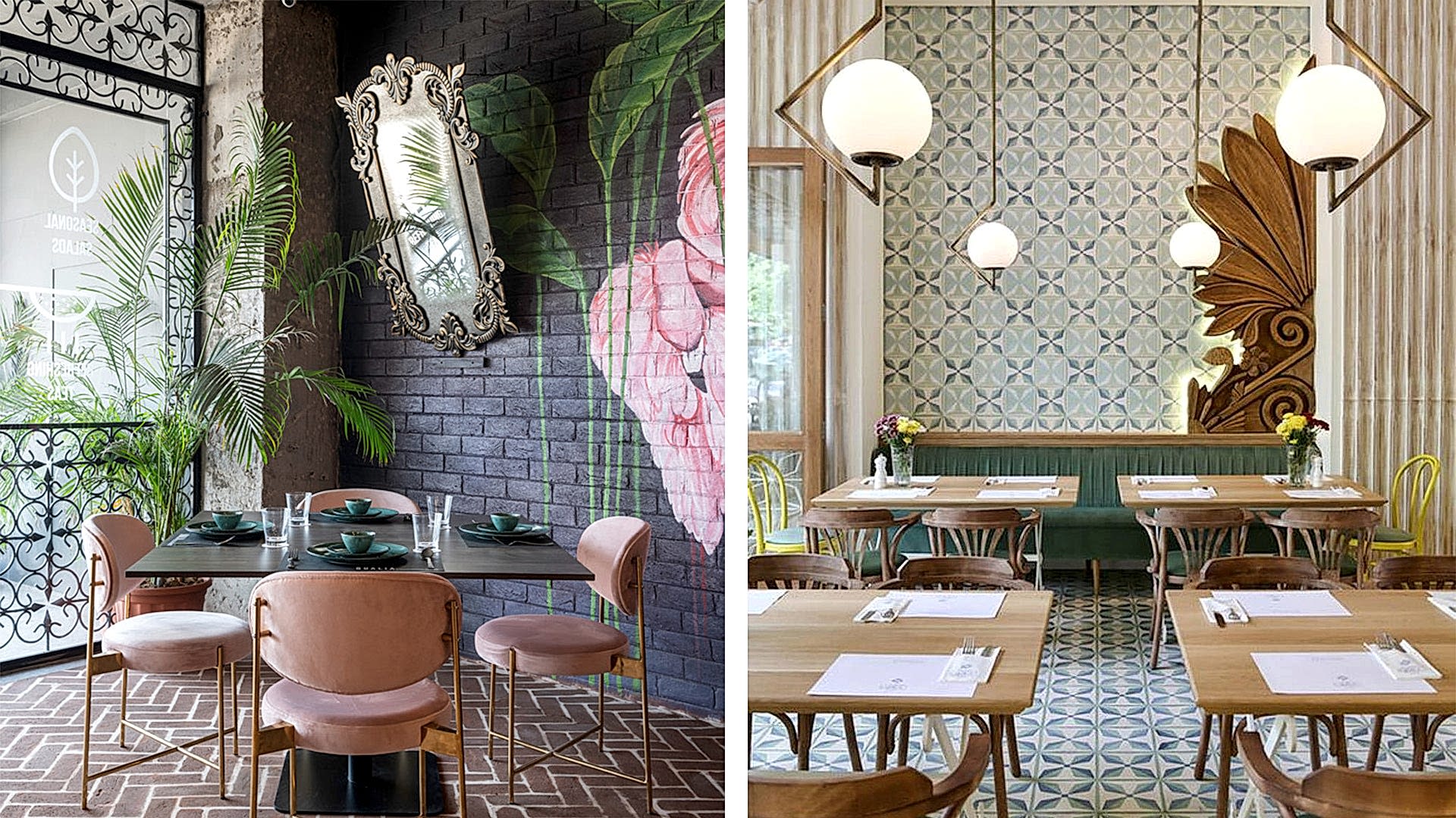 cafeler için iç mimarlık